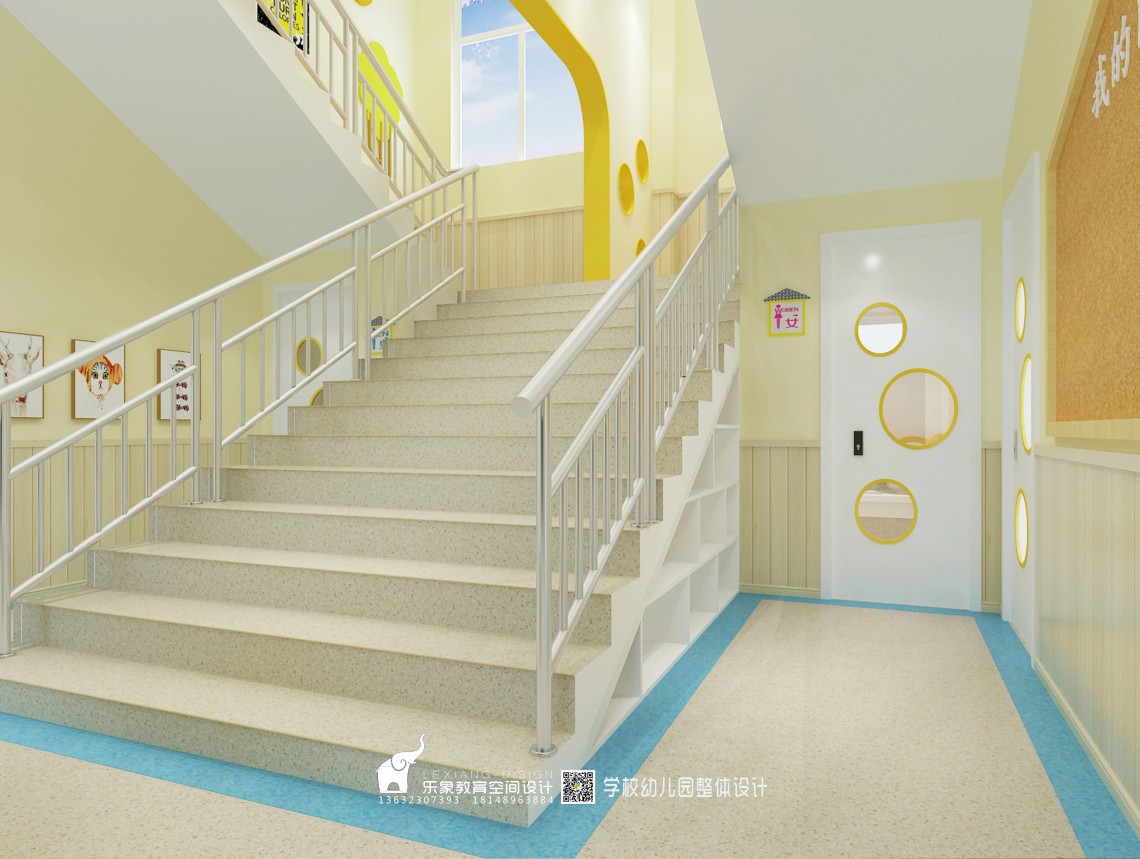幼儿园楼梯走廊